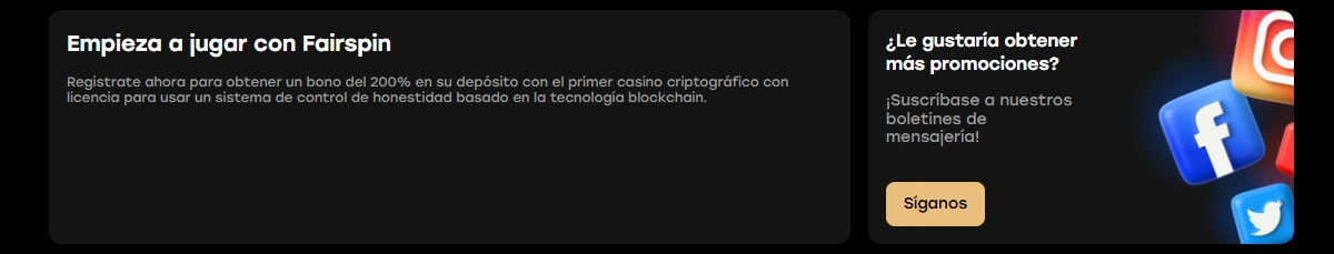 Atención al cliente y soporte de Fairspin Casino